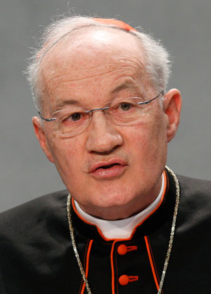 Canadian Cardinal Marc Ouellet, prefect of the Congregation for Bishops, is eligible to vote - 20130217nw282