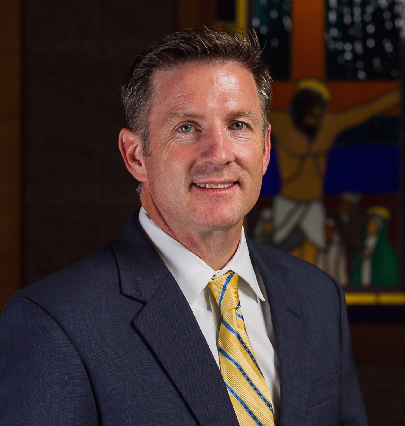 <b>James Gmelich</b>, who has served as principal of Notre Dame Preparatory since ... - James-Gmelich-NOTRE-DAME-PREP-2