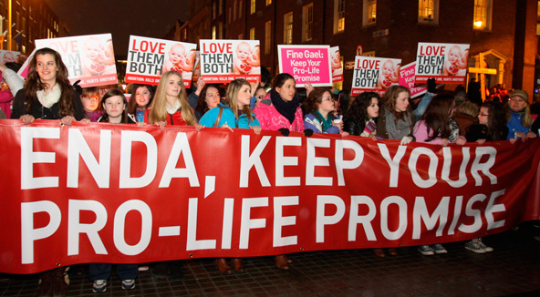 DUBLIN (CNS) -- The Irish government has announced plans to legalize abortion in limited circumstances, but Minister for Health James Reilly insisted his plans will take "full account of the equal right to life of the unborn child."