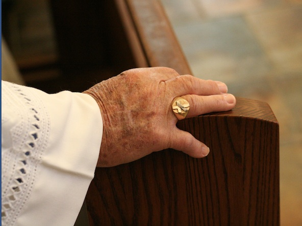 Deacons and their wives, if married, commit to a lifetime of service in the church and in the community such as hospitals and prisons. (Ambria Hammel/CATHOLIC SUN)