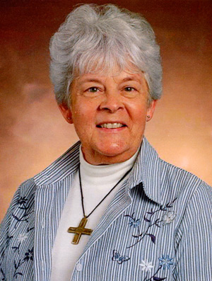 Sister of Notre Dame de Namur Janice Bohn.
