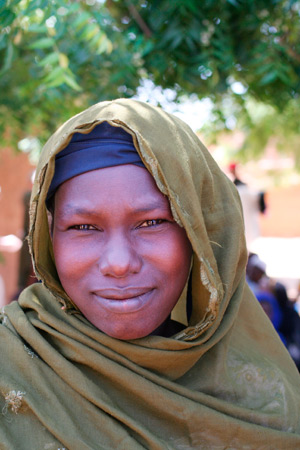 Saâdi Zakari’s husband left Niger to find work in Nigeria two years ago. She hasn’t heard from him since. She’s found a way to sustain herself thanks to Catholic Relief Services. (J.D. Long-Garcia/CATHOLIC SUN)