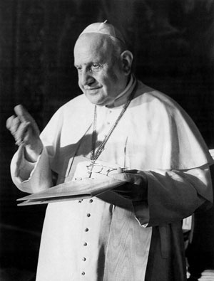 Pope John XXIII is pictured in this undated photo. Oct. 11, 2012 marked the 50th anniversary of the first session of the Second Vatican Council, which was called by Pope John XXIII. (CNS photo/courtesy of Archbishop Loris Capovilla)