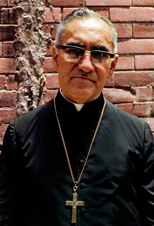 Salvadoran Archbishop Oscar Romero is pictured in a 1979 photo in San Salvador. The official promoter of the sainthood cause of the late archbishop indicated April 22 that the cause would be moving forward. Archbishop Romero was shot dead March 24, 1980, as he celebrated Mass. His assassination came during the Salvadoran Civil War. (CNS photo/Octavio Duran)