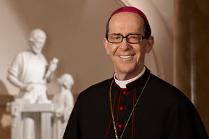 The Most Rev. Thomas J. Olmsted is the bishop of the Diocese of Phoenix. He was installed as the fourth bishop of Phoenix on Dec. 20, 2003, and is the spiritual leader of the diocese's 1.1 million Catholics.