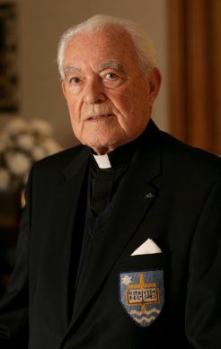 Fr. Theodore Hesburgh (courtesy of Congregation of Holy Cross, U.S. Province of Priests and Brothers)