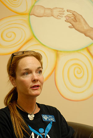 Karen Williams established “Mantle of Hope,” an ongoing support group to help post-abortive mothers grieve the loss of their children. (Tamara Tirado/CATHOLIC SUN)