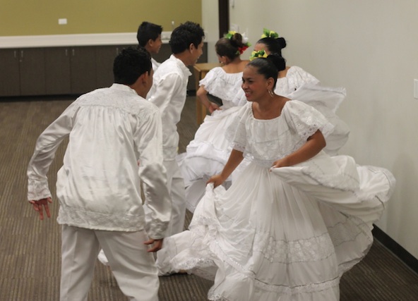 Orphans from Nicaragua enjoy one final rehearsal before performing for U.S. supporters and sponsors Sept. 28 at Our Lady of Perpetual Help in Scottsdale. (Ambria Hammel/CATHOLIC SUN)