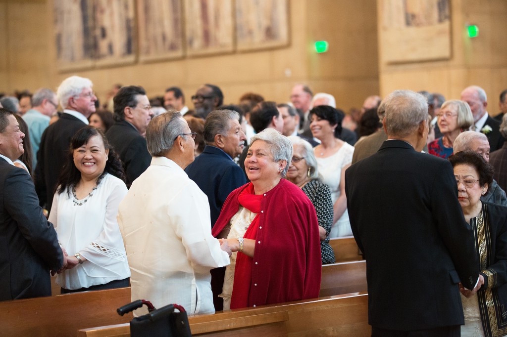 More than 100 couples renew their wedding vows Feb. 9, World Marriage Day, during Mass at the Cathedral of Our Lady of the Angels in Los Angeles. (CNS photo/Victor Aleman, Via Nueva)