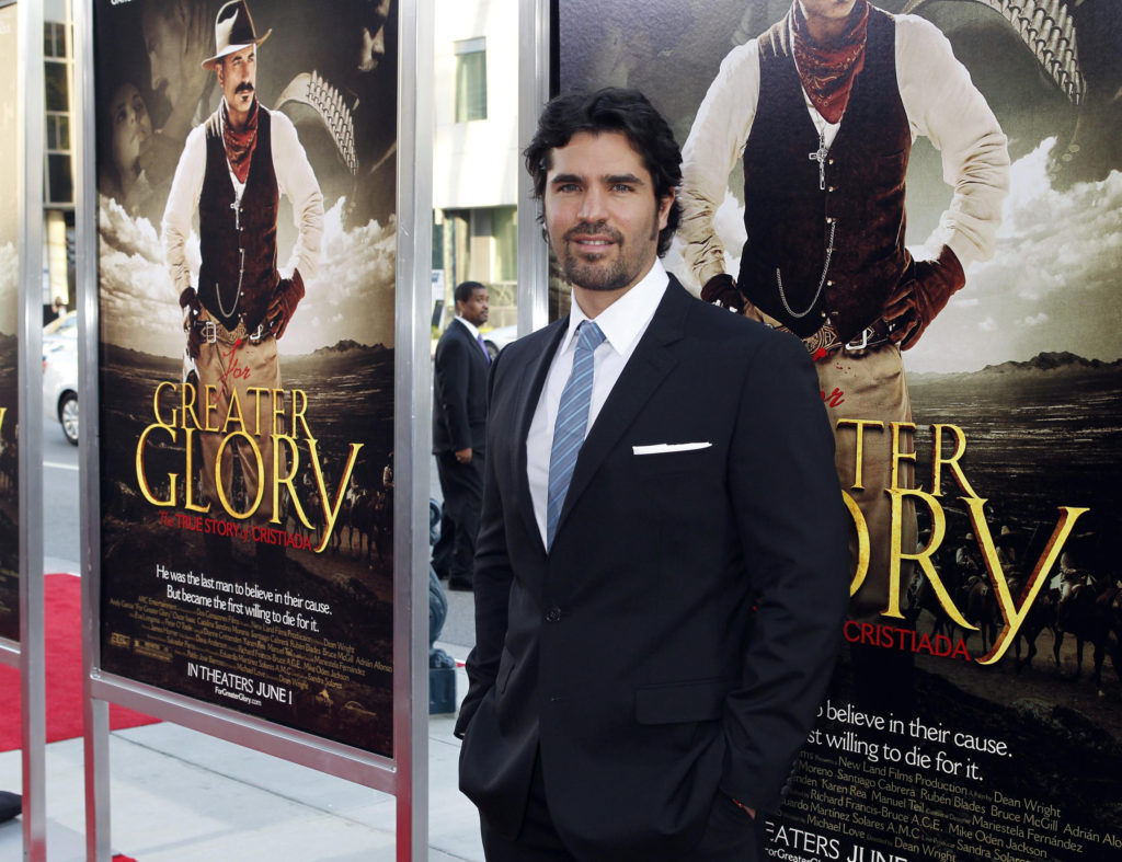 Catholic actor Eduardo Verastegui, star of the film "For Greater Glory," arrives for the film's premiere in Beverly Hills, Calif., in this 2012 file photo. The film is set during the 1920s Cristero War in Mexico, an uprising and counterrevolution against the Mexican government set off by the persecution of Catholics. (CNS photo/Fred Prouser, Reuters)