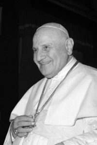 Blessed John XXIII, who served as pope from 1958-1963, is pictured in an undated photo. Blessed John XXIII and Blessed John Paul II will become saints on feast of the Divine Mercy, April 27. (CNS photo)