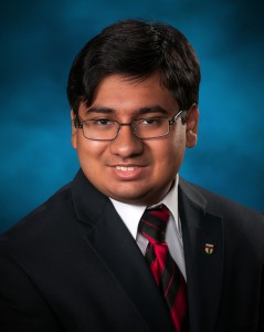 Aakash Jain, a senior at Brophy College Preparatory (photo courtesy of Brophy)