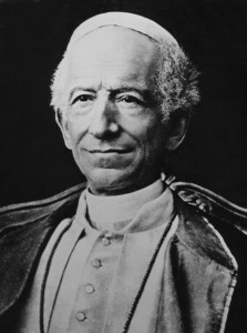 Pope Leo XIII was born in Italy March 2, 1810. The pope, credited with being the founder of Catholic social teaching, anonymously crafted Latin riddles for a Roman magazine. (CNS photo/Library of Congress) 