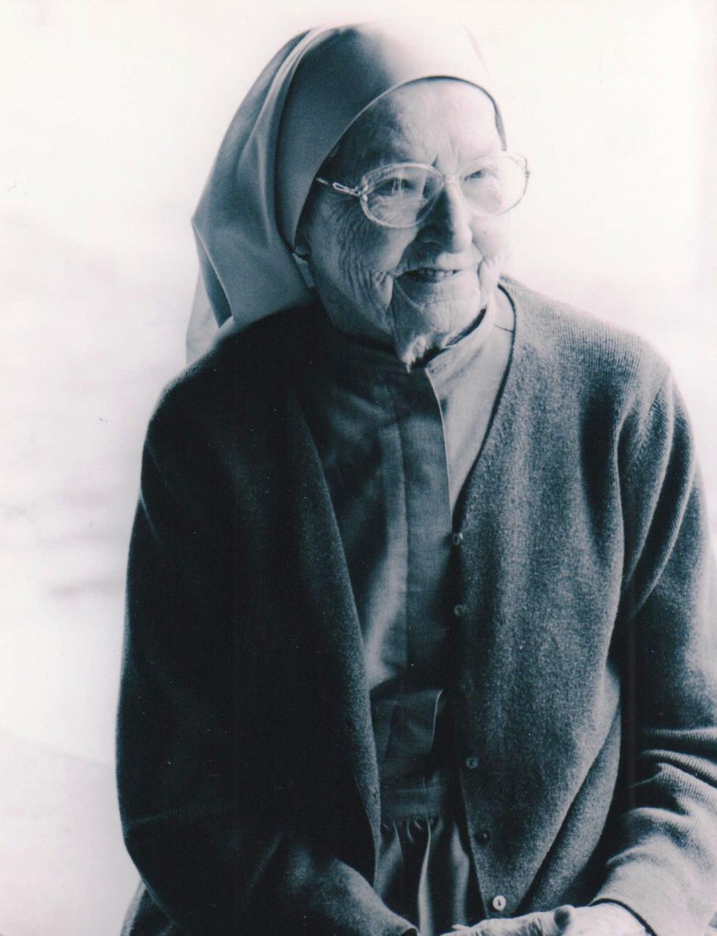 Sr. Mary of the Incarnation turns 99 today. (courtesy photo, used with permission)