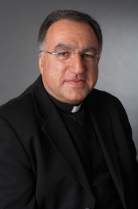 Basilian Father Thomas Rosica, the CEO of Canada's Salt and Light Media Foundation, is pictured in a 2009 photo. Father Rosica is urging Catholics not to allow the focus on sex abuse to "imprison us in the past." (CNS photo/courtesy Salt and Light Catholic Media Foundation)