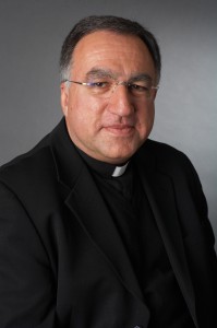 Basilian Father Thomas Rosica, the CEO of Canada's Salt and Light Media Foundation, is pictured in a 2009 photo. Father Rosica is urging Catholics not to allow the focus on sex abuse to "imprison us in the past." (CNS photo/courtesy Salt and Light Catholic Media Foundation)  