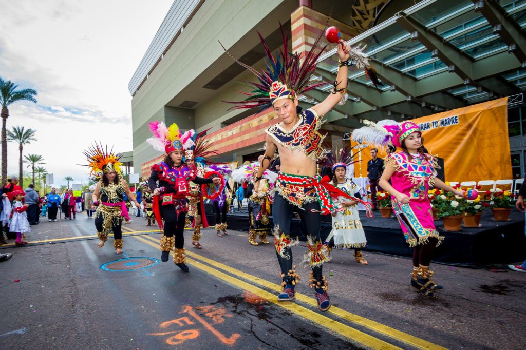 Thousands of people were drawn to the streets of downtown Phoenix Dec. 6 in our outpouring of love for Our Lady of Guadalupe at the annual Honor Your Mother event. (Billy Hardiman/CATHOLIC SUN)