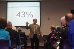 Dr. Hosffman Ospino of Boston College spoke to clergy and lay leaders May 5 at the Diocesan Pastoral Center about the need to reach out to the growing number of Hispanics in the U.S. (Joyce Coronel/CATHOLIC SUN)
