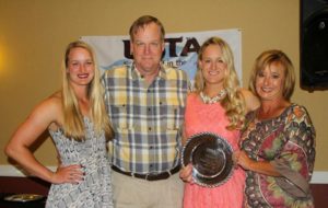 Laurie Martin, far right, is pictured with her daughter Courtney, husband Stan Martin and daughter Amanda. Not pictured are daughter Natalie and son Tanner. (courtesy photo)