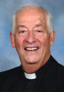 Fr. Patrick Geary, who passed away May 23, spent several winters since his retirement serving at Holy Cross Parish in Mesa. (Photo courtesy of the Archdiocese of Dubuque, Iowa)