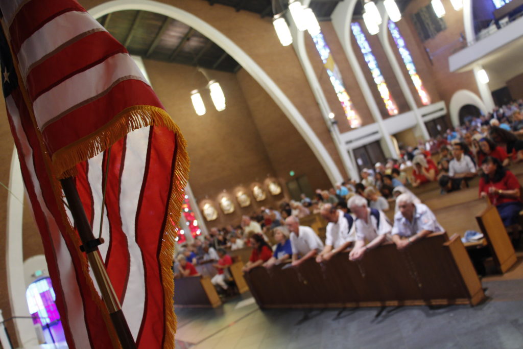 Catholics from across the Valley filled Ss. Simon and Jude Cathedral for a morning Mass and Rosary July 4 that closed out the local observance of the nationwide Fortnight for Freedom. (Ambria Hammel/CATHOLIC SUN)