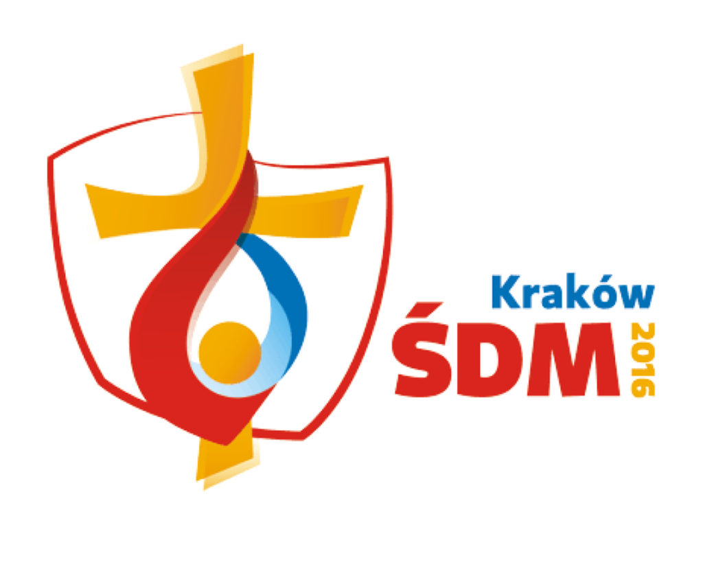 This is the official logo and prayer for World Youth Day 2016, which will focus on mercy.  (CNS photo courtesy of World Youth Day Krakow 2016)