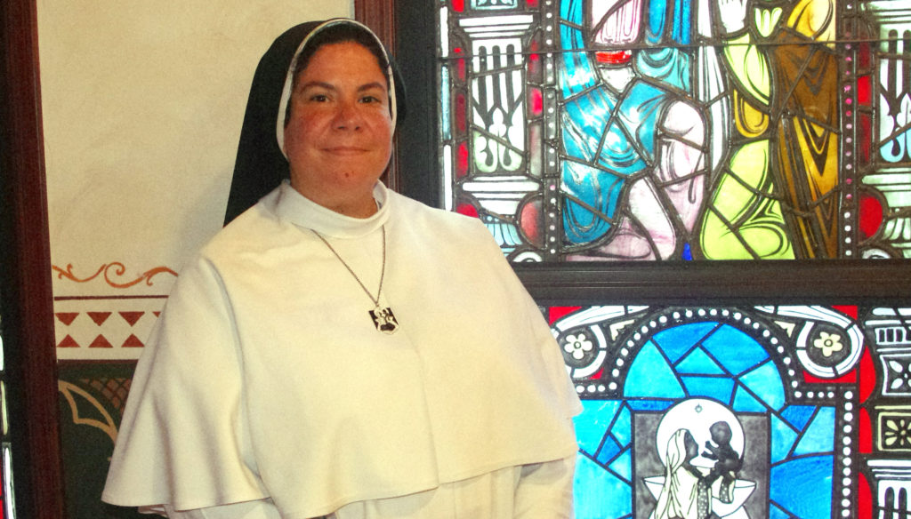 “I stand on the shoulders of giants, the sisters who came to the U.S. and started Catholic schools and hospitals. I live my religious life because of them,” Sr. Maria told The Catholic Sun. (Joyce Coronel/CATHOLIC SUN)
