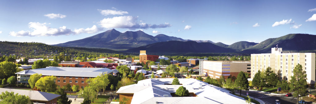 Northern Arizona University campus in Flagstaff. (Photo courtesy of NAU)