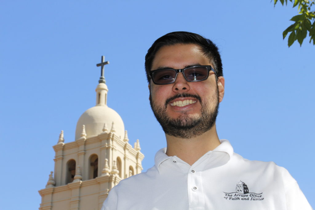 A.J. Arvizu's experiences growing up in a service-oriented family plus experiences at Brophy College Preparatory helped him become an emerging Latino leader in foreign policy. (Ambria Hammel/CATHOLIC SUN)