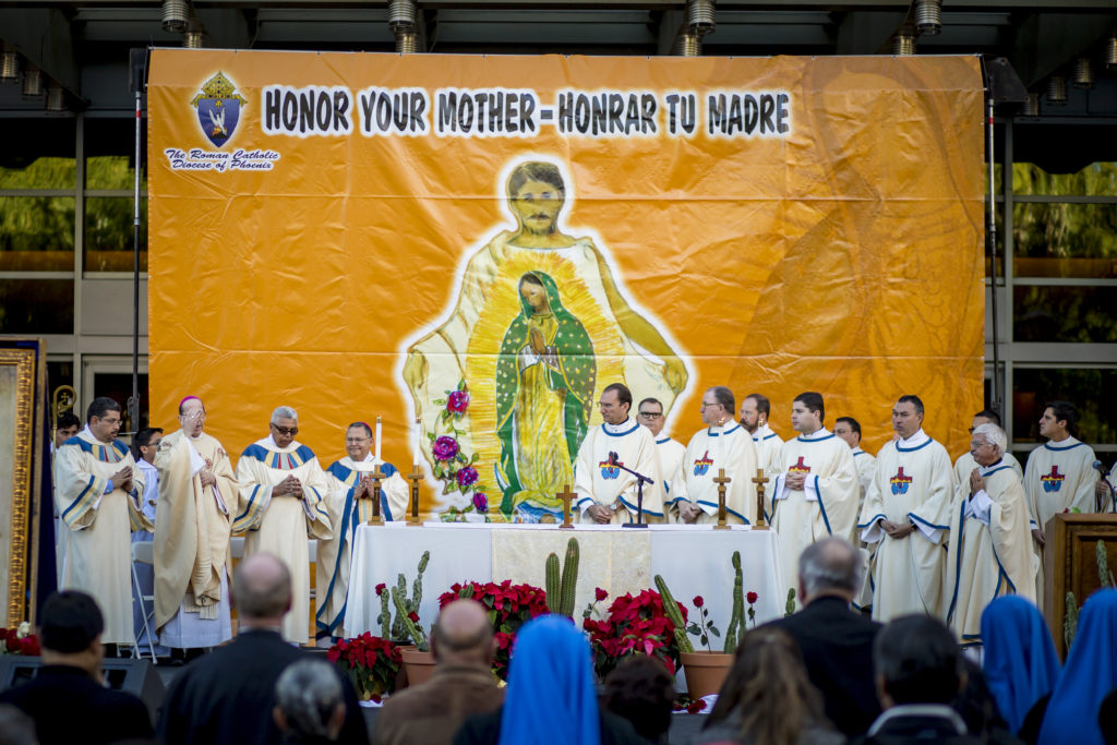 The annual the Honor Your Mother celebration parade and mass in Downtown Phoenix on Saturday, December 5, 2015.
