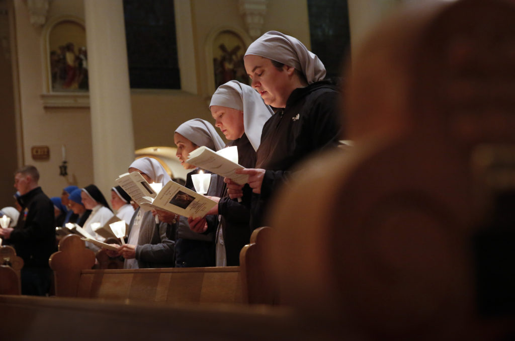 Mass marking the end of the Year of Consecrated Life, St. Mary's Basilica in Phoenix, Feb. 1. (Nancy Wiechec/CATHOLIC SUN)