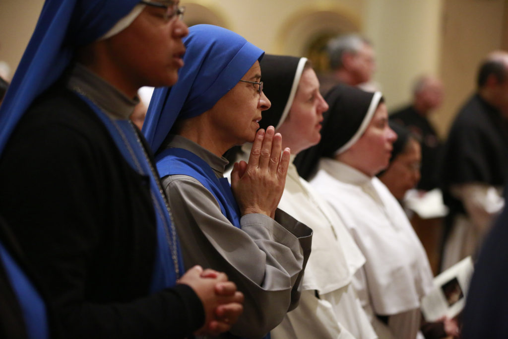 Mass marking the end of the Year of Consecrated Life, St. Mary's Basilica in Phoenix, Feb. 1. (Nancy Wiechec/CATHOLIC SUN)