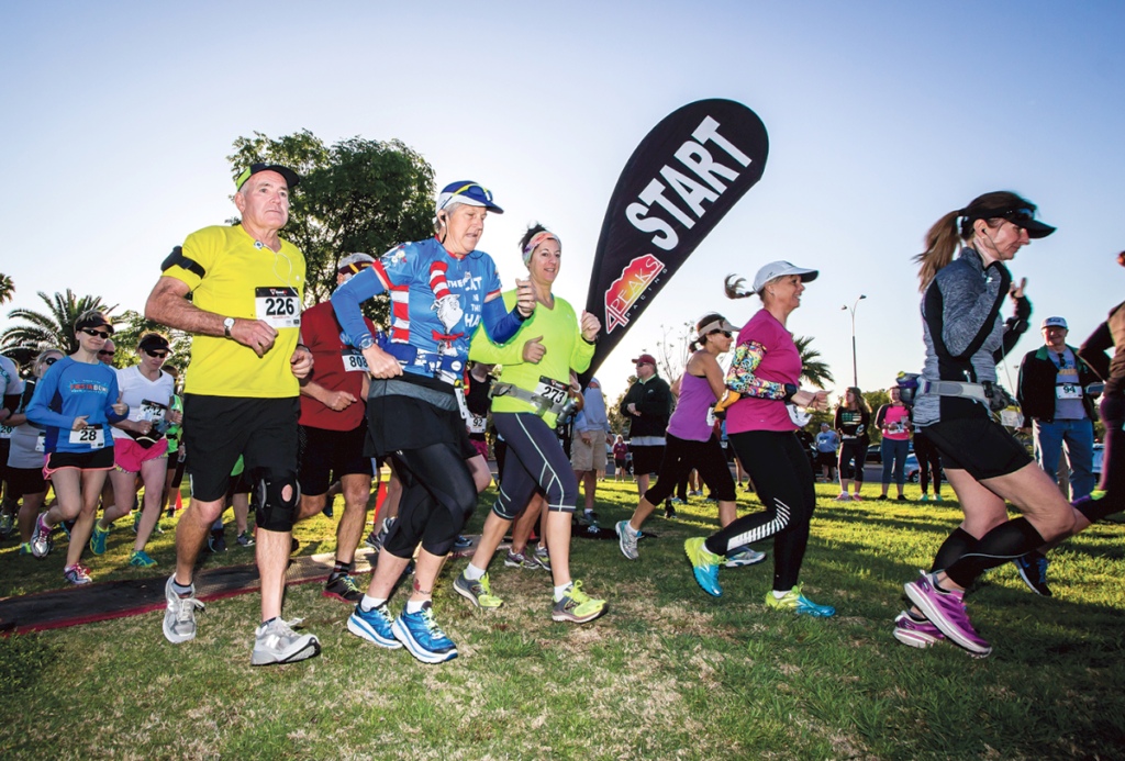 Hundreds of supporters will pound the pavement and hit the trail March 5 in support of the Desert Nun Run and Hike for the Homeless. (Catholic Sun file photo)