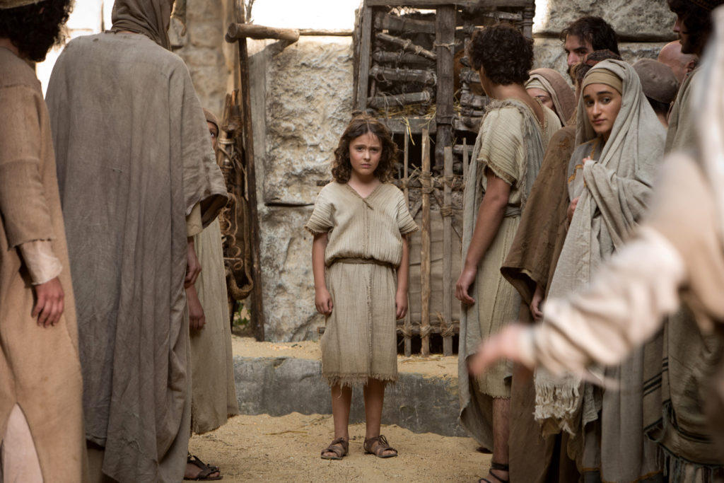 Adam Greaves-Neal stars in a scene from the movie "The Young Messiah." The Catholic News Service classification is A-II -- adults and adolescents. The Motion Picture Association of America rating is PG-13 -- parents strongly cautioned. Some material may be inappropriate for children under 13. (CNS photo/Focus)