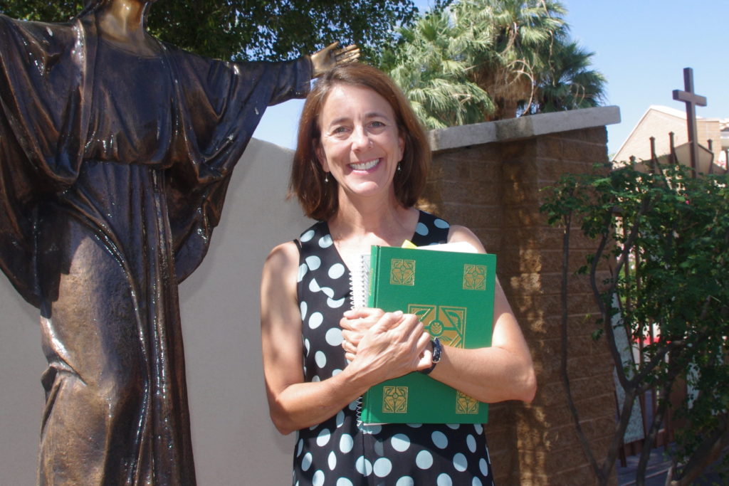 Francesca Thomas has spent 20 years working with children as a volunteer catechist at St. Theresa Parish. Teaching kids about God has also deepened her own faith, she said. (Joyce Coronel/CATHOLIC SUN)