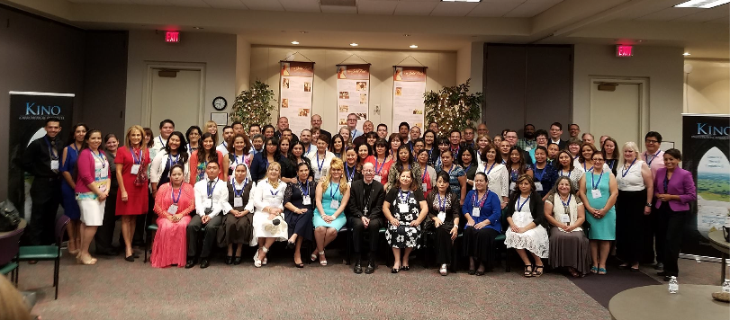 Some 100 students received certificates of completion June # from the Kino Catechetical Institute. The two-year program is offered in English or Spanish and provides an overview of the faith for those seeking enrichment, certification or discerning ordained ministry via the diaconate.  (photo courtesy of Kino Catechetical Institute)