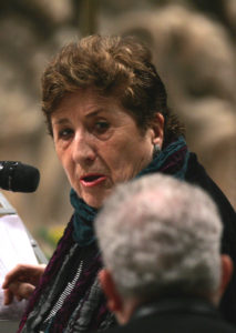 Carmen Hernandez, co-founder of the Neocatechumenal Way, died in Madrid July 19 at the age of 85. She is pictured in a 2009 photo. (CNS photo/Emanuela De Meo, Catholic Press Photo) 