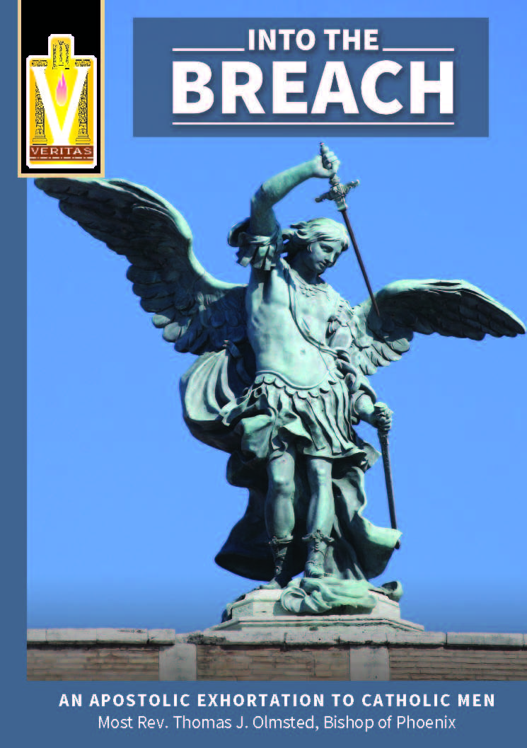 The Knights of Columbus republished "Into the Breach" as part of their "Veritas" catechetical series. This version also includes a brief study guide at the end.