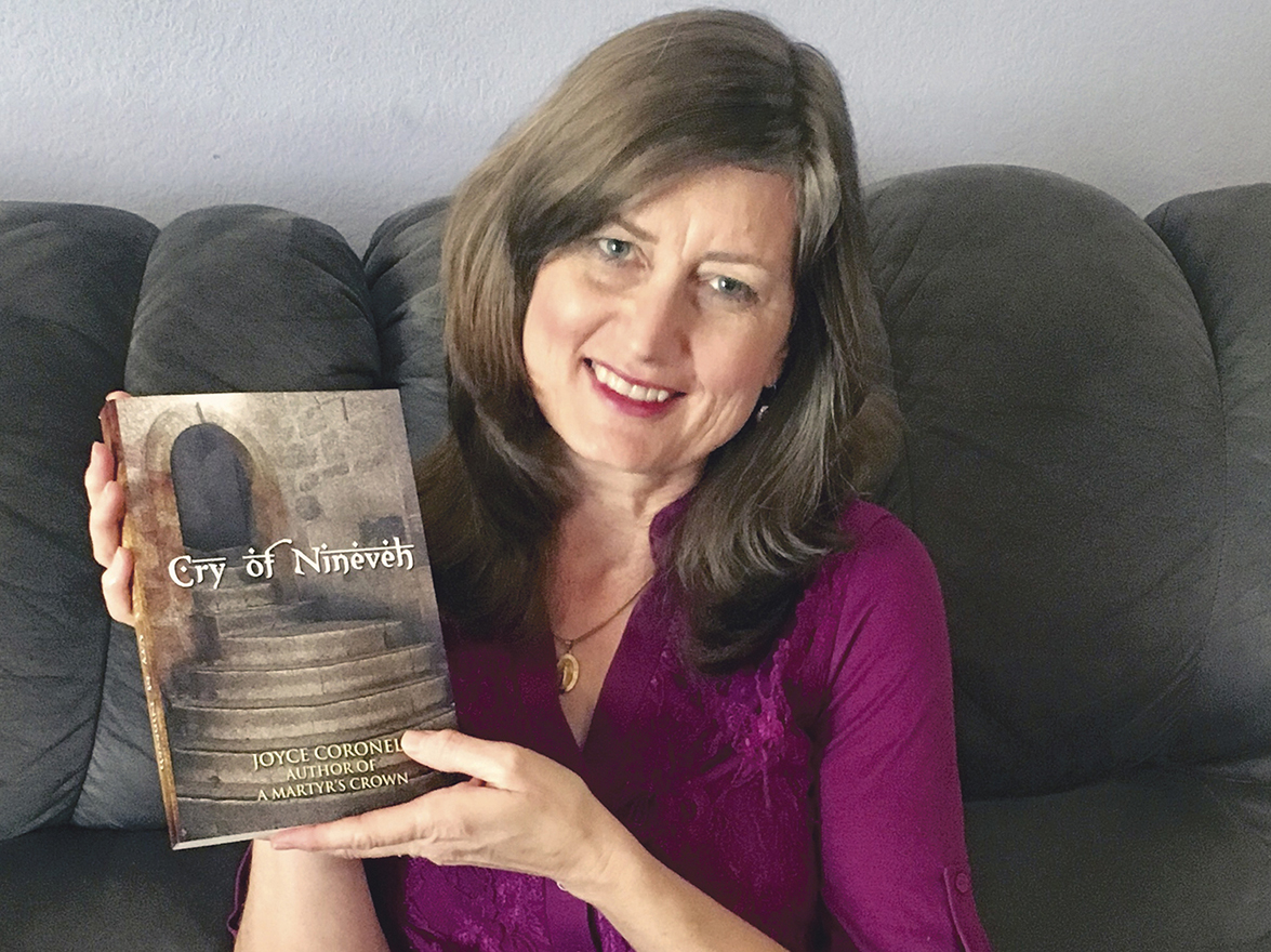 The Catholic Sun’s Joyce Coronel has a new novel about the plight of persecuted Christians. (Courtesy Joyce Coronel/CATHOLIC SUN)