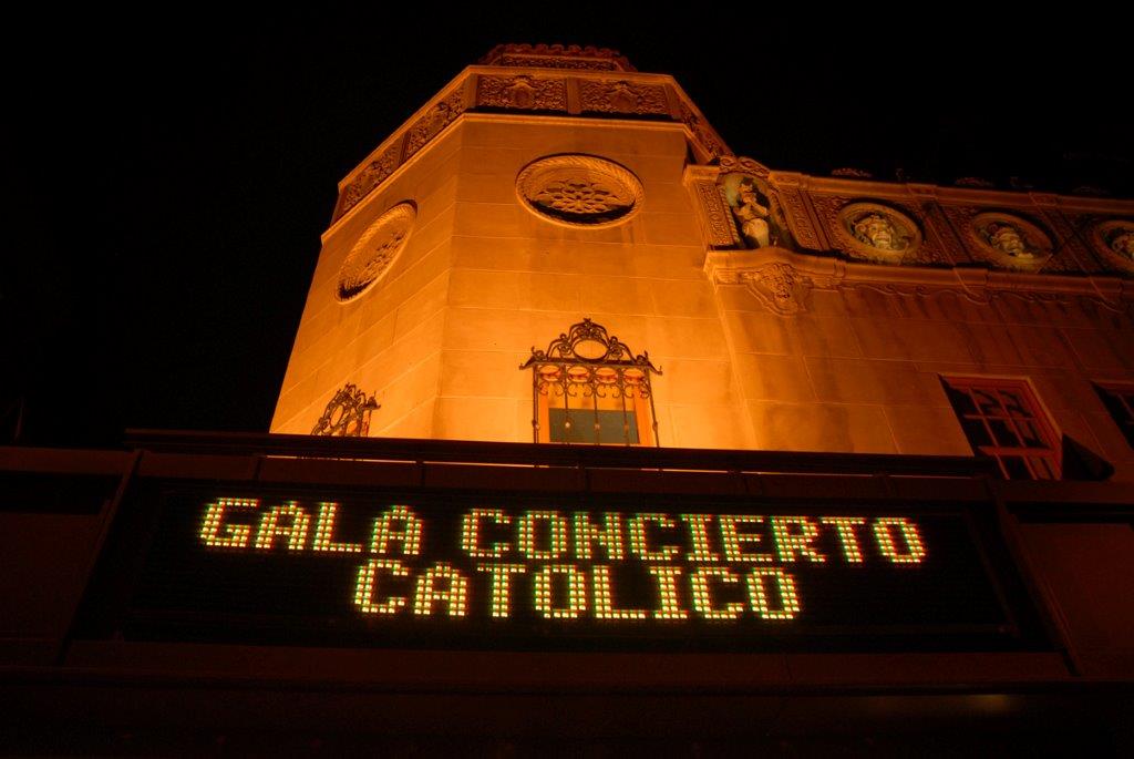 La Segunda Gala Concierto Católico será el 29 de octubre en el Orpheum Theatre. Este foto archivo es de la primer concierto en 2015. (Foto cortesía de la Oficina de Apoyo al Liderazgo Parroquial Hispano)