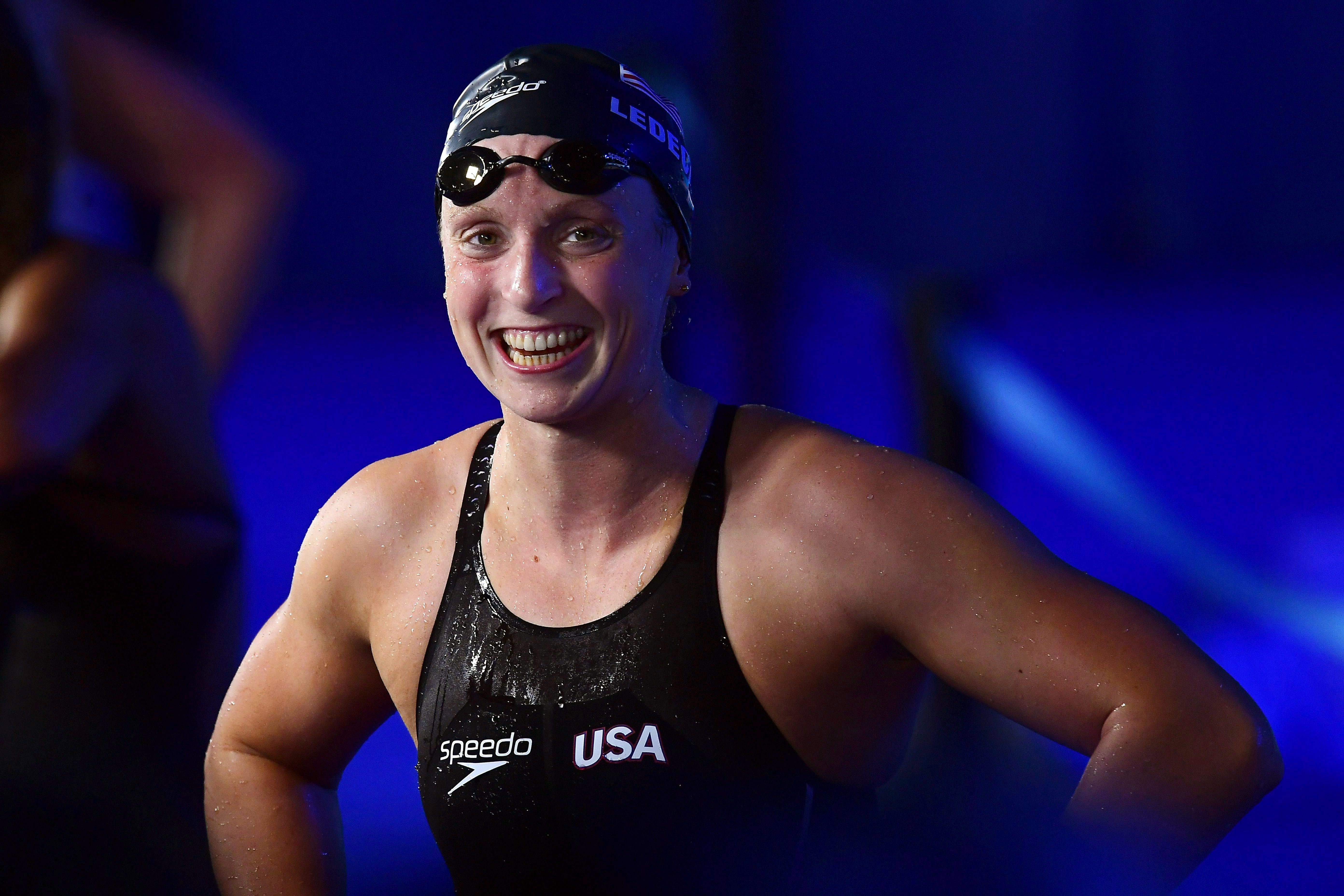 Catholic swimmer Katie Ledecky named AP Female Athlete of the Year