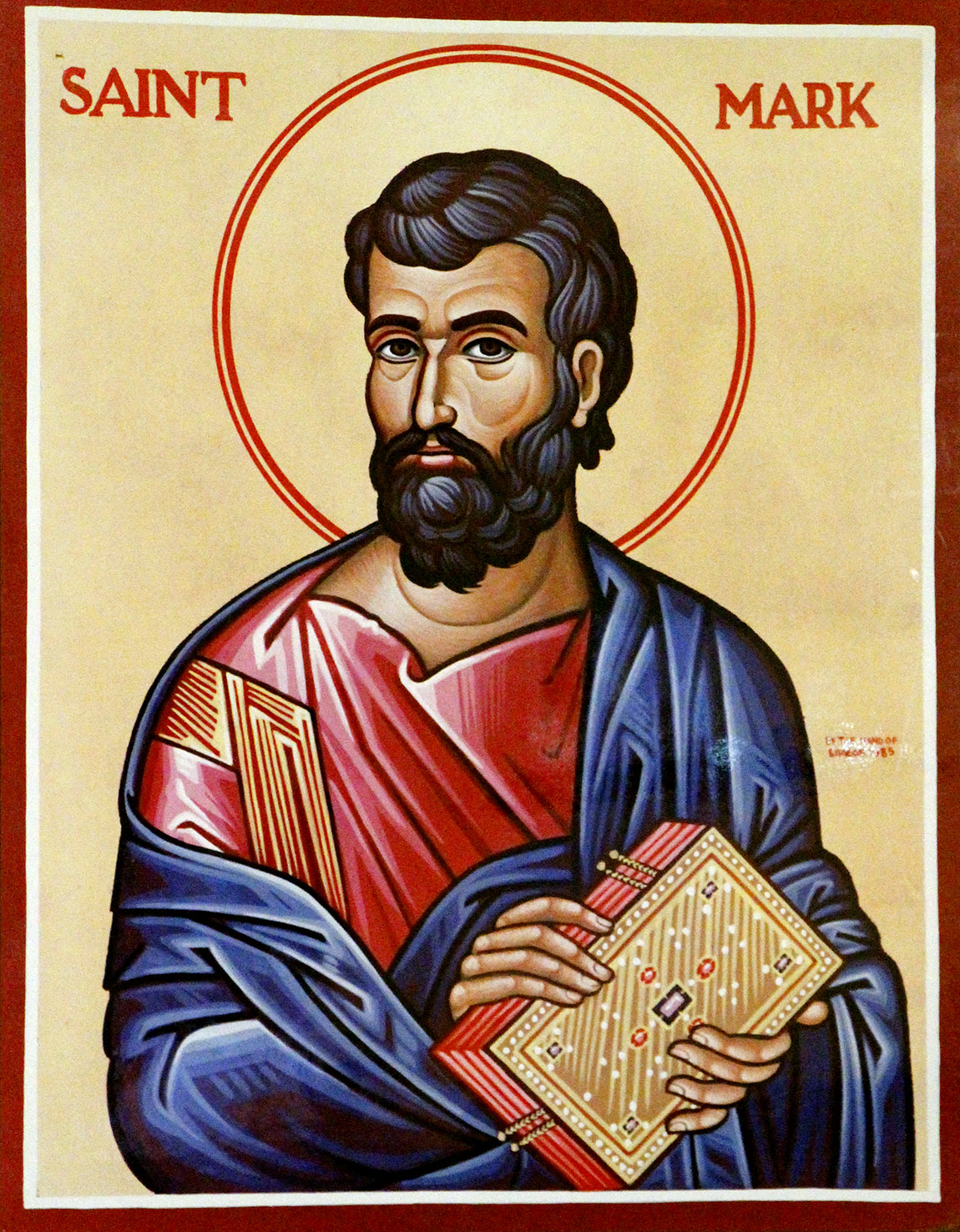St marc. Икона Святого марка евангелиста.