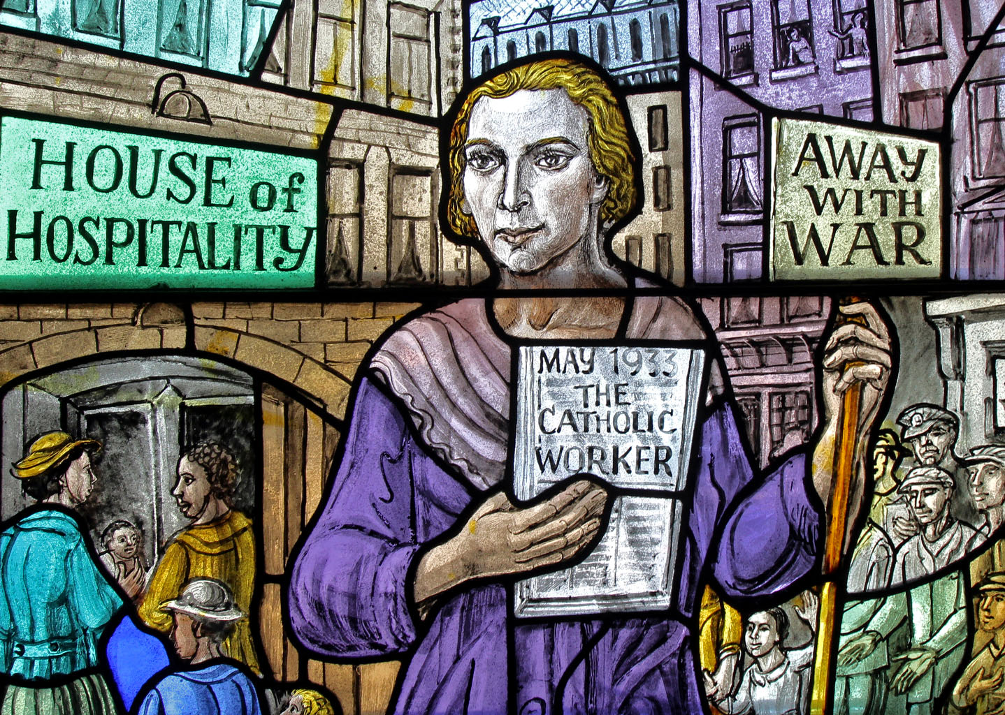 Framed Premium Gallery Wrap Canvas The Catholic Worker Dorothy Day