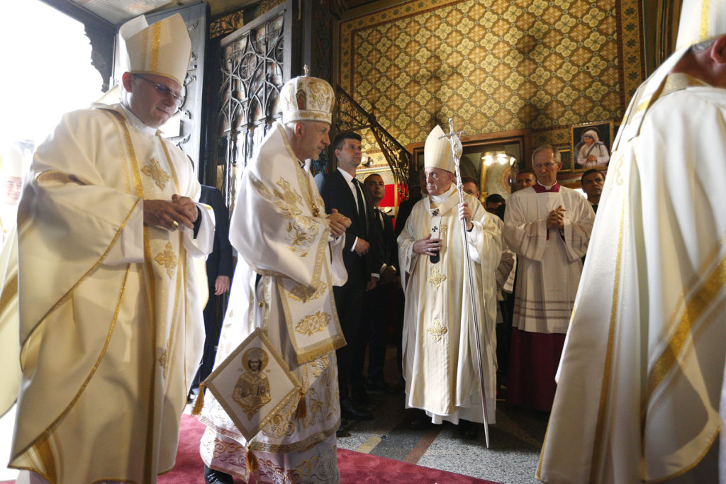 ingeniør kiwi forsætlig At Mass, Pope Francis remembers 'hopeful' witness of Romanian Catholics -  The Catholic Sun