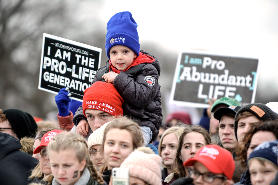 Trump tells March for Life crowd he welcomes their commitment - The ...