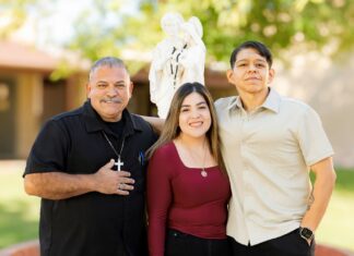 Pathway to becoming Catholic began as a love story that led to the waters of baptism