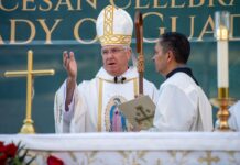 Bishop John Dolan to celebrate Mass at the Basilica of Our Lady of Guadalupe in Mexico City